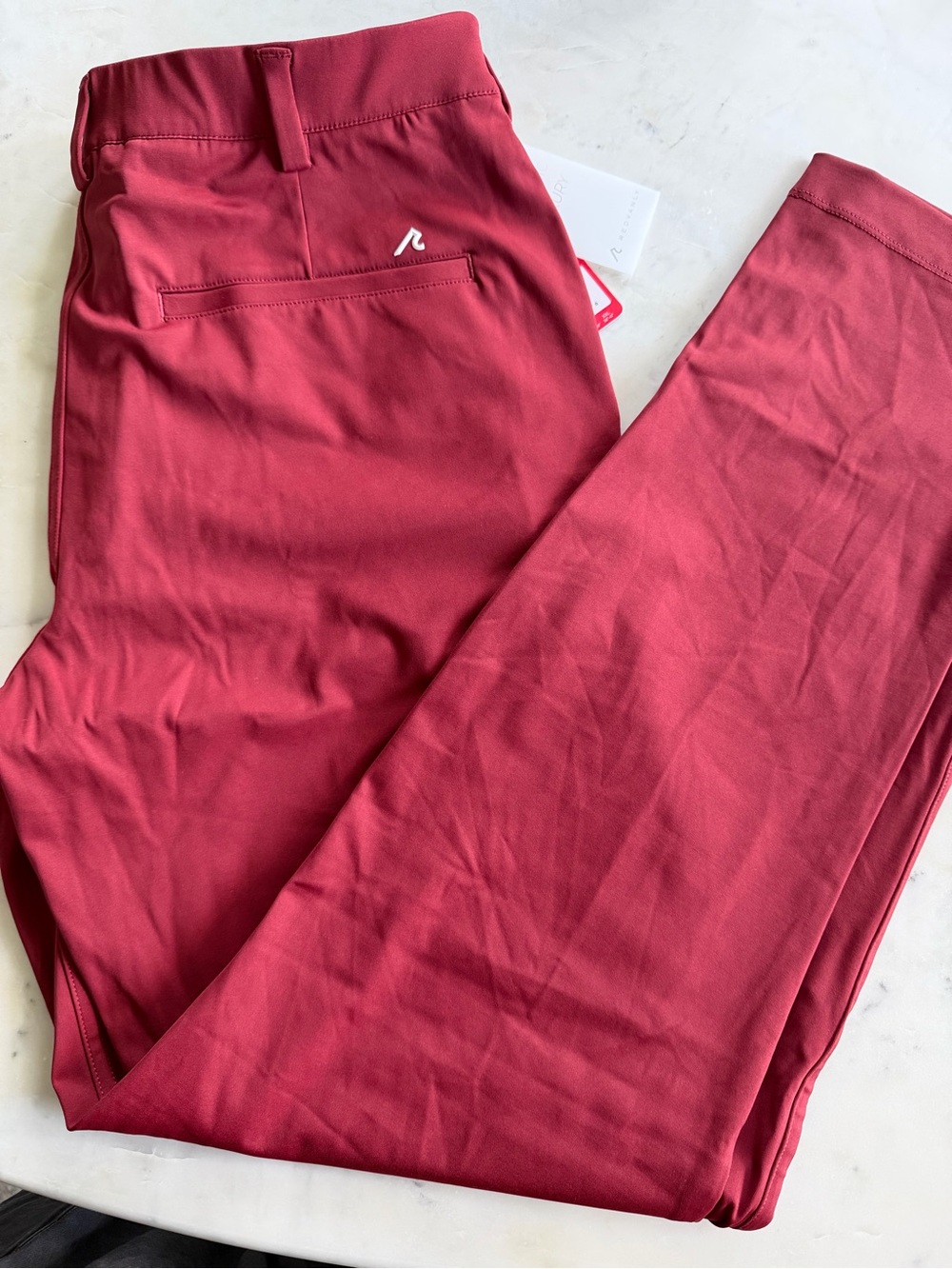 Redvanly Bradly Trousers – Maroon | NWT | Sizes S–2XL